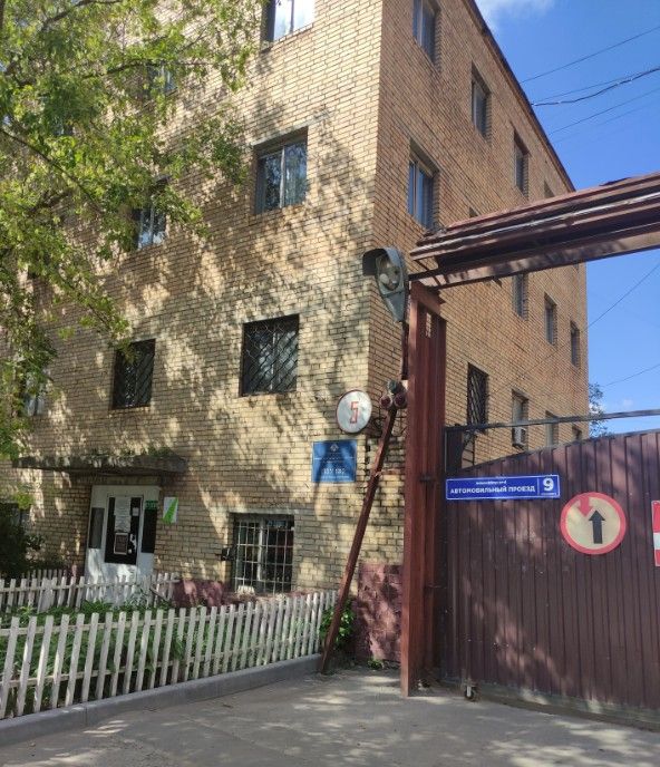 фасад дома, здание по адресу г Москва, Автомобильный проезд, д 9 стр 2
